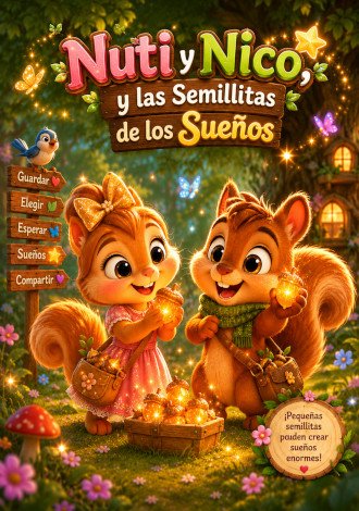 Libro Nuti y Nico y las semillitas de los sueños